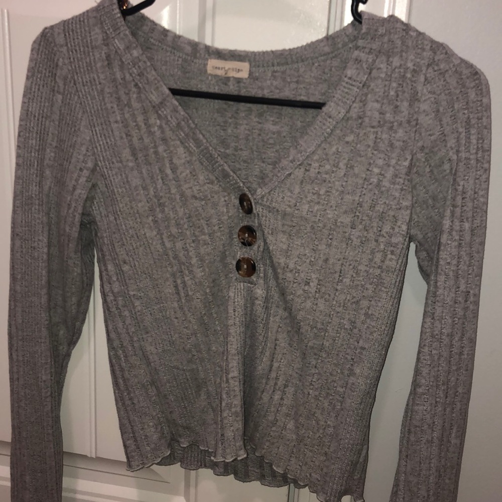 Never worn grey long sleeved shirt